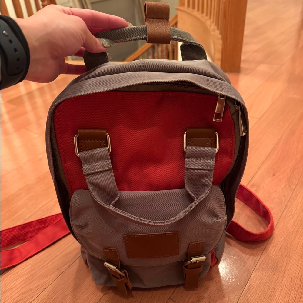 Mini Backpack Grey